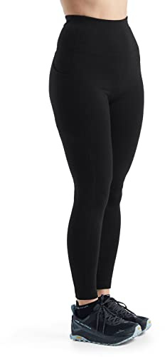 Icebreaker Damen Tights Fastray High Rise Schwarz S