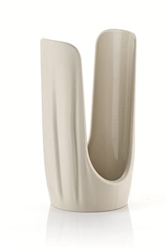 Guzzini - Tierra, Becherstapler, Recycelter Kunststoff - Lehm, ø9,5 x h18,5 cm - 19760079