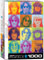 empireposter John Lennon Portraits im Warhol Stil - 1000 Teile Puzzle im Format 68x48 cm + Puzzle Zubehör