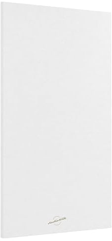 AudioSilk Panneau Acoustique, Large, 116 x 58cm, Blanc Pur