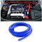 CGEAMDY Tubo De Silicona De Vacío Universal Para Coche, 6mm De Diámetro Interior 3m Alta Temperatura Manguera Línea De Vacío, Alto Rendimiento (Azul)
