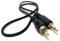 DRUT 0.5m 3.5mm Mono Jack Plug To RCA Phono Single Plug Lead Cable 1.6ft Black Gold