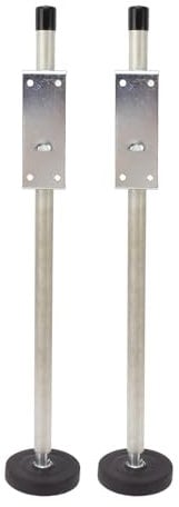 Adjustable Ladder Leveler, Sturdy Durable Extension Ladder Stabilizer Nonslip Ladder Leg Ground Leveler with Stable Platform and Ground Level 220kg Working Capacity