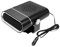 RUDFUZ Chauffage de voiture 24 V 260 W multifonction portable désembueur dégivreur avec prise allume-cigare 2 en 1 fonction de chauffage et de refroidissement rapide, réglage libre à 360 ° pour les
