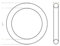 Silicone O-Ring 4~9mm OD 1~6mm ID 1.5mm Width VMQ Seal Ring Gasket for Compressor Valves Pipe Repair White Pack of 10-8mmx5mmx1.5mm