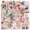 Yoimckay 50 Stück Cartoon Anime Vinyl Aufkleber, Wasserdicht Aufkleber, Niedliche Anime Aufklebers, für Laptop, Wasserflaschen, Fahrrad, Skateboard, Gepäck, für Jugendliche Kinder Erwachsene