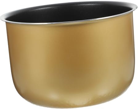MAGICLULU Pot Intérieur De Cuiseur À Riz Antiadhésif De Remplacement pour Cuiseurs À Riz Dune Capacité De 5 L en Alliage Daluminium Conducteur De Chaleur Facile À Utiliser