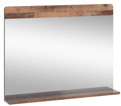 Vicco Badezimmerspiegel Izan, Badspiegel, Oldstyle, 80.1 x 62 cm mit Ablage