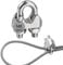 huruirui M8 Morsetti per Cavo Acciaio Morsetti Stendibiancheria Inox 304 U Serracavo Acciaio per Fune D'Acciaio Diametro 8mm 10pcs morsetti Serracavo Clip