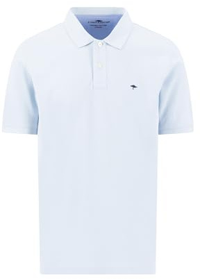 FYNCH-HATTON Poloshirt aus Baumwolle mit strukturierter Oberfläche