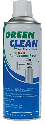 GREEN CLEAN G-2051 Air und Vacuum Power Hi Tech 400ml Airduster für Dusting Tools weiß