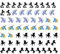 Unicorn Collection (# Unicorn Nail Art Decals C1#)