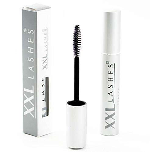 XXL Lashes Sealer, Schutz und Pflege nach Wimpernverlängerung, Wimpernlifting, Wimpernwelle und Wimpernlaminierung, Versiegelung von Lash Extensions, Wimpernpflege (transparent)