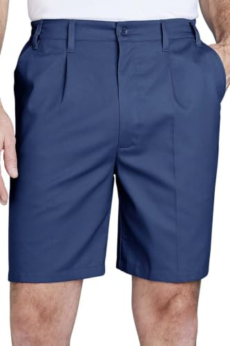 Chums Men's Stain & Water Resistant Coated Cotton Shorts Navy 36