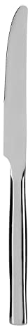 KASANOVA Coltello Shiny in Acciaio Inox Argento Tavola