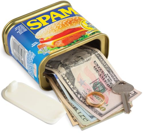 BigMouth Inc Spam-Dosensafe – tolles Versteck für die Aufbewahrung von Wertsachen, 7,6 x 7,6 x 11,4 cm