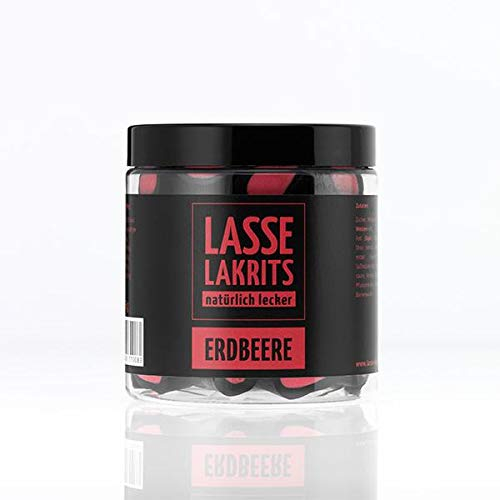 LASSE LAKRITS® | Dose Lakritz Erdbeere 1 Dose (165 g)