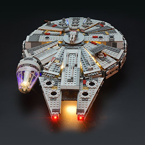 LIGHTAILING Licht-Set Für (Star Wars Millennium Falcon) Modell - LED Licht-Set Kompatibel Mit Lego 75105(Modell Nicht Enthalten),