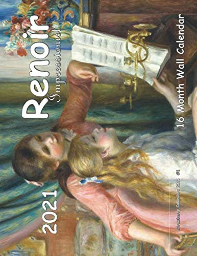 Renoir Impressionist 16 Month Calendar 2021 (Strawberry Calendars 2021, Band 1)