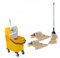 Bayersan Floor Cleaning Kit For Household & Commercial Use | 25l Bucket | Complete Mop | Mop Heads | Mopping Sets (Yellow)