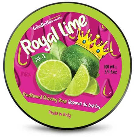 The Goodfellas' smile shaving cream royal lime formula aj-1 100ml