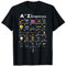 A bis Z Lustige Astronomie-Liebhaber Astrophysik Astronomen T-Shirt
