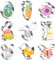 Cortadores de Galletas de Pascua, 9 Piezas Cookie Cutters de Acero Inoxidable, Moldes Galletas de Pascua, Moldes para Pastelería de Pascua para Hornear Galletas de Fondant