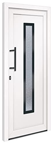 vidaXL Porta Ingresso Bianca 88x200 cm in PVC