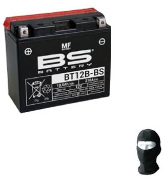 KOMPATIBEL MIT Ducati ST4 S (S2001B/S301AA) 996 2001 a 2006 Batterie BEREIT ZUM EINBAU BEREIT BS BT12B-BS 12V/10AH CCA 210 BATTERIEN FÜR Motorrad-Roller SPEZIFIKATION 50×69×130