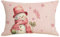 Oneshlee Weihnachten Kissenbezug 30x50, Weihnachtskissenbezug Weihnachtsdeko Innen, Kissenhüllen Weihnachten, Weihnachtsdeko Kissenbezug, Winter Zierkissenbezug, Deko Couch Wohnzimmer Schlafzimmer(H)