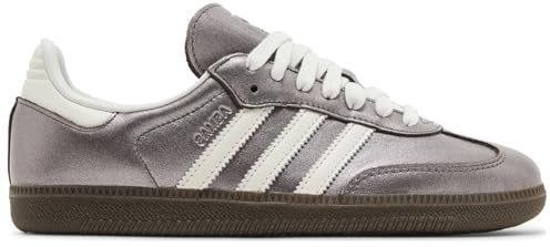 Adidas Scarpe da calcio Samba da uomo, Gomma viola metallizzata, 42 2/3 EU