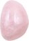 Galet en Quartz Rose de Madagascar, Pierre Naturelle de Lithothérapie, 1 Unité (3 à 4 cm)