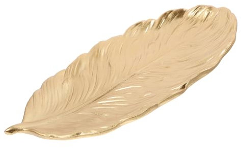 Amosfun Dekoratives Holzserviertablett in Blattform Robustes Snacktablett Aus Langlebigem Holz Schmucktablett Und Obstteller Für Besondere Anlässe Tragbar Und Vielseitig Einsetzbar