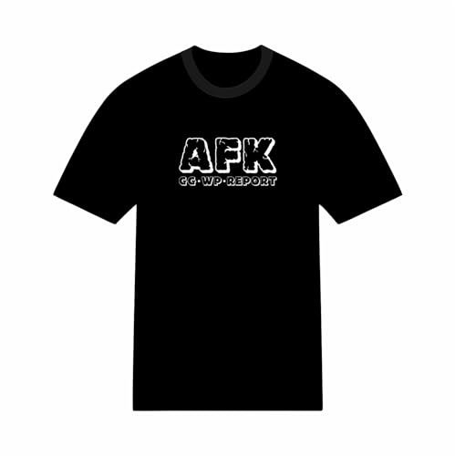 T-shirt Gaming AFK GG EZ - Idéal pour les gamers, 100% coton - Cadeau parfait pour les passionnés de jeux vidéo et d'humour !