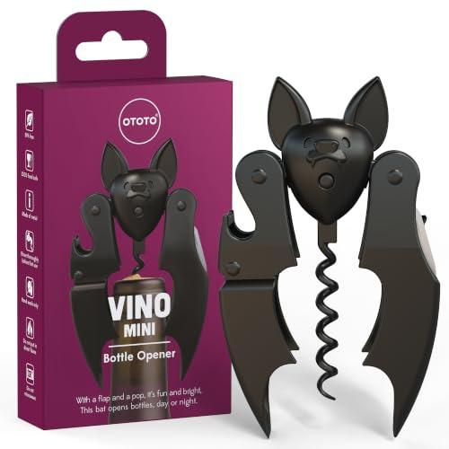 Vino Mini Bat Bottle Opener