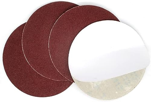 5 125mm Selbstklebende Schleifscheiben Körnung 80-2000 Kleber Trägerpad Schleifpapier, 1pcs, 120 Grit