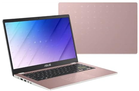 ASUS Vivobook Go 14 E410KA-EK592WS Laptop 14 inch Full HD Intel Celeron N4500 4GB RAM 128GB eMMC Windows 11 Home S - Rose pink (Renewed)