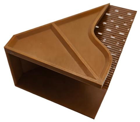wkao Cangrejo ermitaño con cuencos dobles para alimentos, rampa y túnel, 16 x 12 x 7 cm, accesorios para tanque