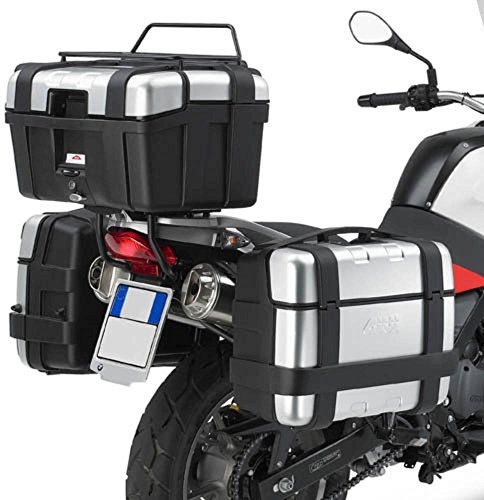 SeitenkofferTräger Stahlrohr schwarz | Für GiVi Monokey® Koffer