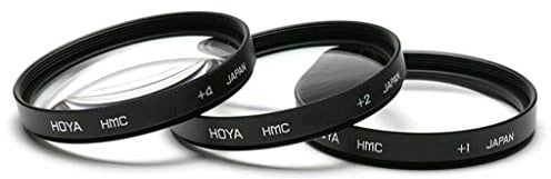 Hoya 3 Close-up Filters Set +1, +2 ET +4