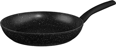 SG Secret de Gourmet Poêle tous feux aspect Pierre 30 cm Fonte d'aluminium