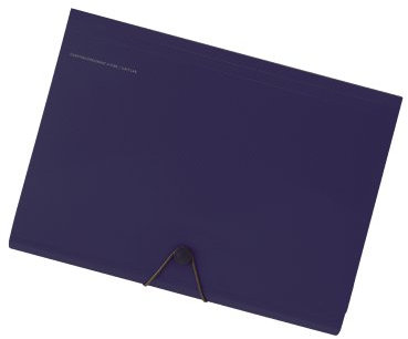 Lihit Lab., Inc. Carrying document A7589-11 A4 Navy