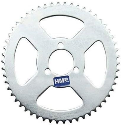 HMParts Ritzel 54 Zähne T8F 3 Loch für 8 Zoll Felgen Dirt Bike/Mini Cross