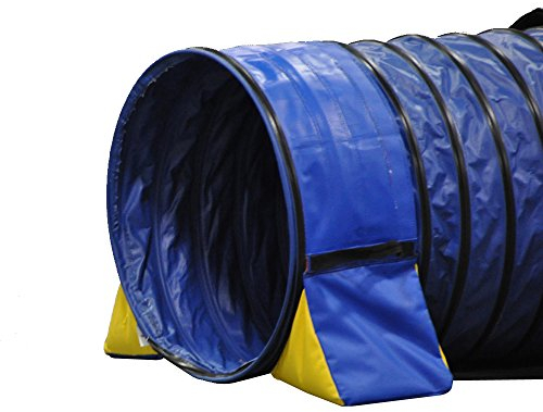 Cool Läufer Tunnel Umarmung Nicht einzuschnüren PVC Dog Agility Tunnel Tasche Set