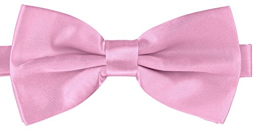 BomGuard nœud papillon homme femme adolescent,rose