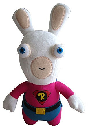 Raving Rabbids Plüsch - Superheld (28cm)