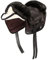 Christ Fellsattel IBERICA Plus baumloser Lammfellsattel im spanischen Stil, Bare-Back-pad, Pferde-Sattel aus echtem Lammfell in Gr. Warmblut, Fell in braun