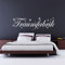 Wandtattoo Traumfabrik - 130 x 40cm - Farbe: Weiss