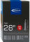 Schwalbe 01152800 Fahrradschlauch, mit Ventil, DV/AV/SV, Schwarz, für 71-cm-Reifen (28 Zoll)