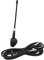 sourcing map Universelle Noir Voiture Aile pavillon antenne Radio AM FM